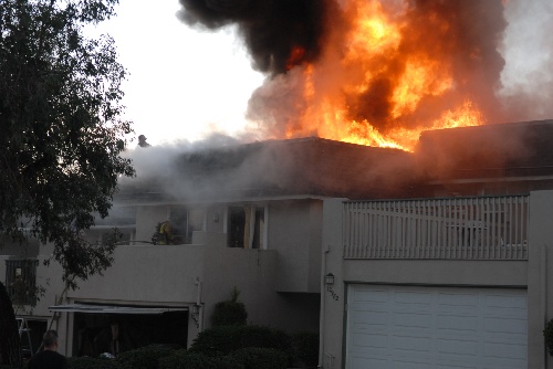 Cree Drive Fire in 2007